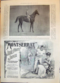 Antique Old Print 1898 Larnach Jeddah Horse Derby Monserrat Lime-Fruit Juice