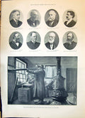 Old 1898 White Gilbert Plimsoll Mackay Playfair Rawlinson Acland Smit Victorian