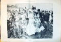 Original Old Antique Print 1898 Cup Day Ascot Horse Racing Sport Spectators