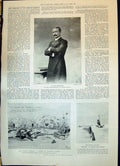 Old 1898 Paul Deschanel French Chamber Soudan War Mahmud Zareba Shend Victorian