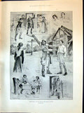 Old 1898 Ragged Robin Play Her Majesty'S Theatre Tree Waller Mcleay W Victorian
