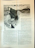 Old 1898 Story Illustration Hoodmann Blind Cope Cornford Cecil Aldim Victorian