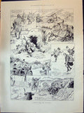 Old 1898 Highlands Scotland Cattle Hunting Scotland Ramsden Pym Serge Victorian