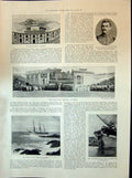 Old 1898 Saint Saens Opera Dejanire Beziers Ship Wreck Firth Cromarty Victorian