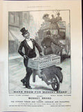 Old Print 1898 Monkey Brand Washing Soap Ladies Fashion Velvet Gown Coat 19th