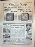 Old 1898 Vinolia Soap Cream Powder Boulton Paul Hildebrands Lewis Gun Victorian