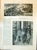 Old 1898 Complete Story Illustration Ashes Empire Chambers Forestier Victorian