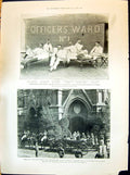 Old 1898 War Soudan Hospital Abadia Wedding Princess Feodora Henry Wi Victorian