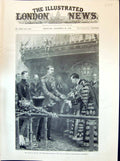 Old 1898 Sirdar City London Lord Mayor Presenting Sword Honour Guildh Victorian