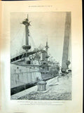 Old 1898 Building Battle Ship Ocean Dockyard Plymouth Cameron Highlan Victorian