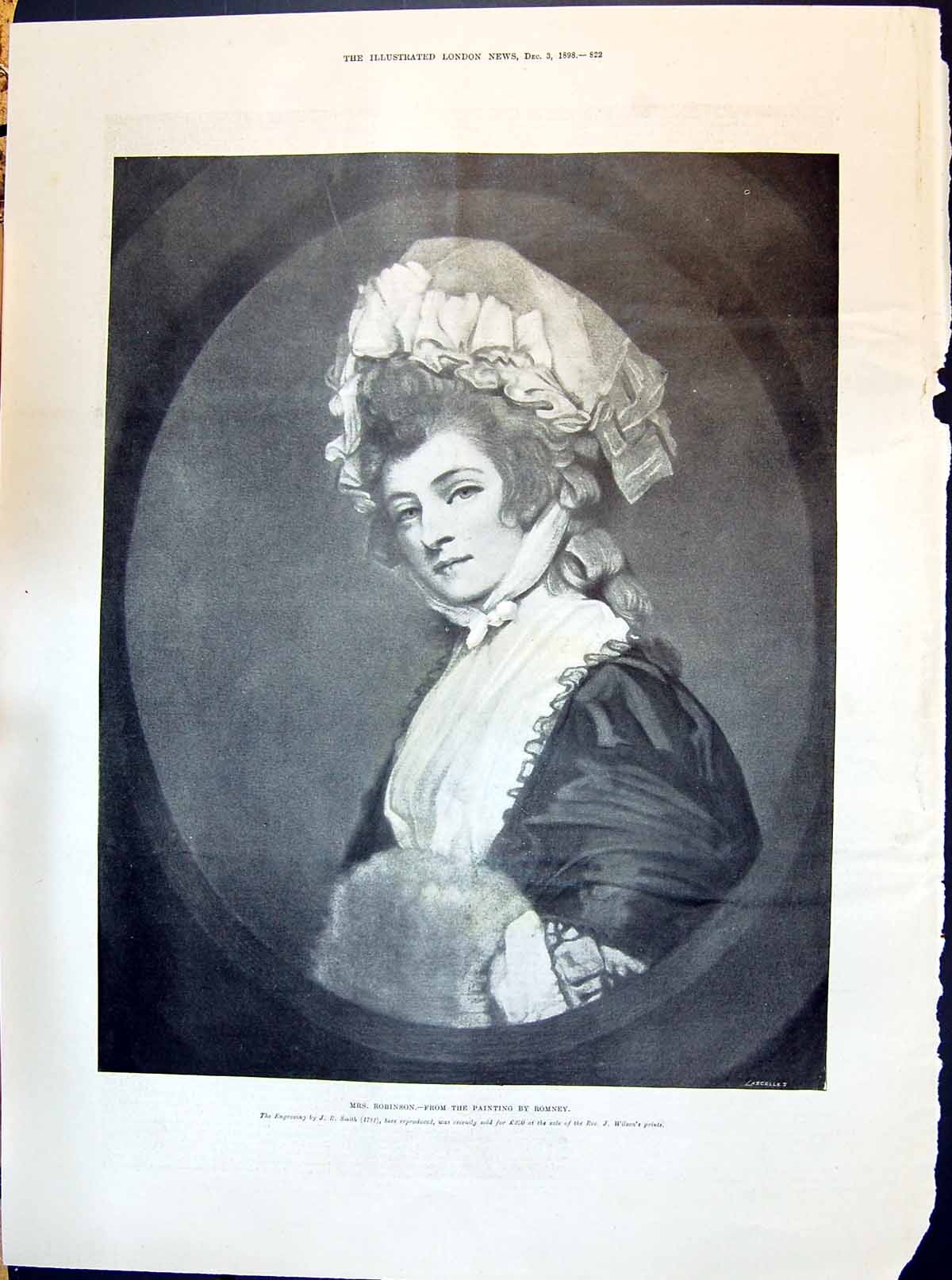 Old 1898 Romney Mrs Robinson Henley Connemara Wood Brindle Aliman Bla Victorian