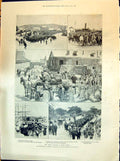 Old 1898 Coolie Africa Escombe Demonstrators Maciver Nicholson Galf A Victorian