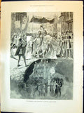 Old 1898 Pantomime Dick Whittington Royal Adelphi Theatre Mutiny Ship Victorian