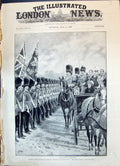 Old 1899 Prince Wales Captain-General Artillery Company Windsor Queen Victorian