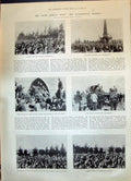 Old 1899 Paardekraal Meeting General Joubert Boers Heap Stones Presid Victorian