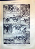 Old 1899 Volunteer Cyclists Duke Cambridge Middlesex Shaftesbury Edin Victorian