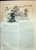 Old 1899 Story Illustration Peggy Tomlinson Barry Pain Raymond Potter 19th