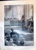 Old 1899 Re-Trial Captain Dreyfus Court-Martial Rennes Prince Wales B Victorian