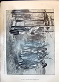 Old 1899 Salute Dead Chief North-American Indians Milner Ship Leda Ha Victorian