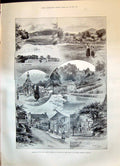 Old 1899 Dover Dale Ravensdale Park Thorp Cloud Bronte House Mappleto Victorian
