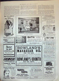 Old 1899 Horse Sun-Bonnet Bath Rowlands Oil Bond Kodak Fox Umbrellas Victorian