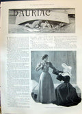 Antique Print 1899 Story Illustration Duariac John Oxenham Sauber Sea Boat 19th