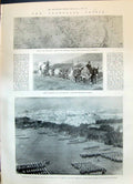 Old 1899 Transvaal War Boers Map Railway Butler Stonehenge Cromlech B Victorian