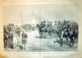 Old 1899 Crisis Transvaal Inspection Commandant Commando Boers Market 19th