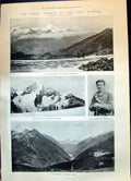 Old 1899 Disaster Dent Blanche Jones Zermatt Valley Ruth Henry Ryland Victorian