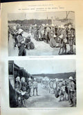 Old 1899 Transvaal War Imperial Troops Liverpool Durban Ladysmith Joh Victorian