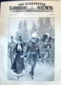 Old 1899 Sunday Aldershot General Sir Redvers Buller Returning Church Victorian