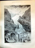 Old 1899 Drama Hearts Trumps Drury Lane Theatre Floods Bavaria Munich Victorian