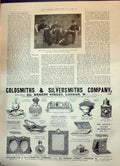 Antique Print 1899 Transvaal War Admiral Robert Harris Gsmith Silversmith 19th