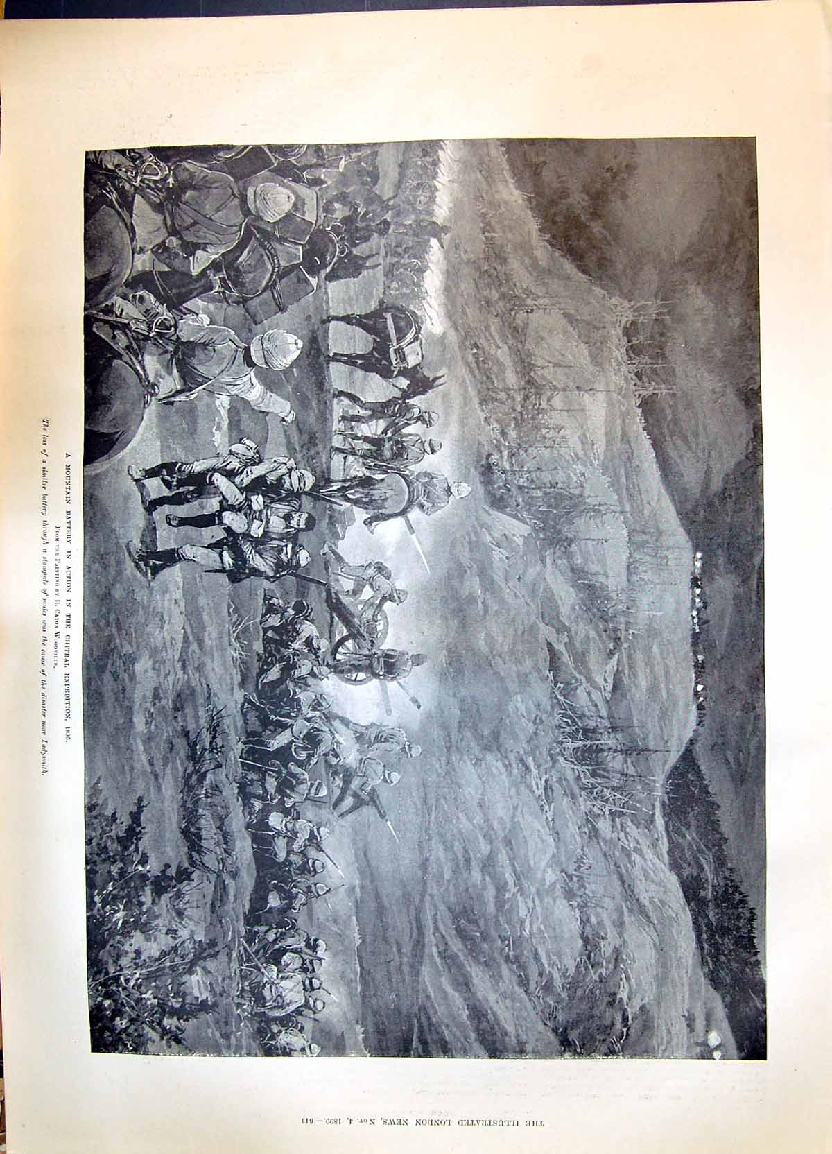 Old 1899 Mountain Battery Chitral War Mafeking Workshops Railway Macl Victorian