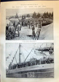 Old 1899 Transvaal War Horses Ladysmith Ship Colombian Hussars Wolsel Victorian