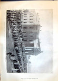 Old Print 1899 Transvaal War Kimberley Lancashire Siers Quick-Firing Gun 19th