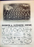 Old Print 1899 Sergeant-Majors Prince Wales Royal Hussars Gsmith Silvers 19th