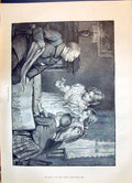 Old 1899 Children Board Following Flags Transvaal War Plumbe Neilson Victorian