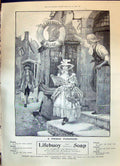 Antique Old Print 1899 Lifebuoy Soap Lever War Correspondents Bennet Burleigh
