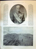 Old 1899 Field-Marshal Lord Roberts Africa De Arr Railway Kimberley P Victorian