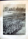 Old Print 1899 Transvaal War Home Guard Rifle Pietermaritzburg Birch Gma 19th
