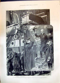 Old 1899 Lord Roberts Ship Dunottar Castle Currie Stagpole Thorne Dav Victorian