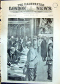 Old 1900 Enrolling City London Volunteers Guildhall Service South Afr Victorian
