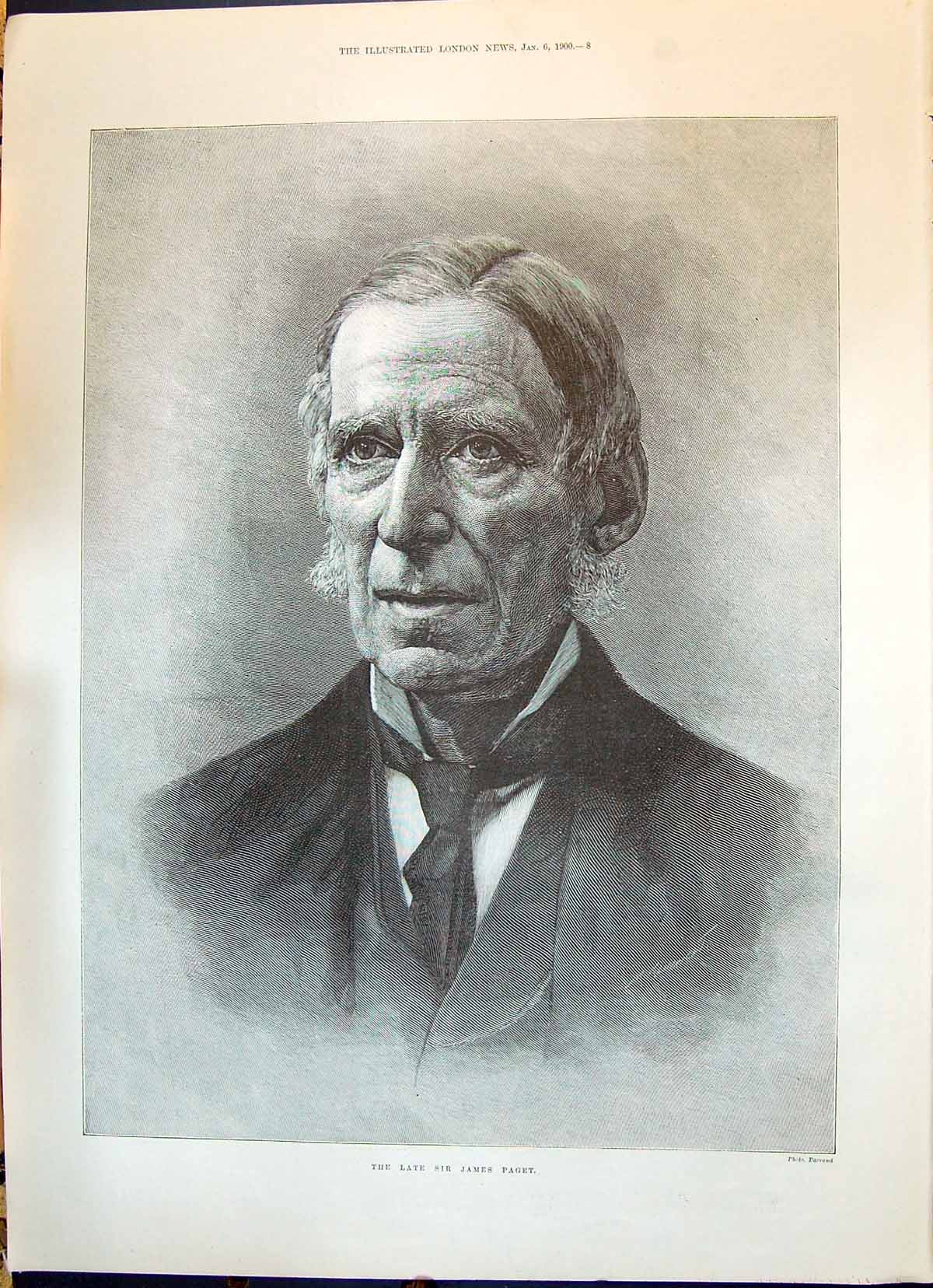 Antique Print 1900 James Paget Ellison Foley Escombe Cheetham Hornby Ludlow