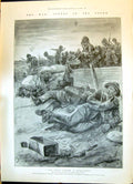 Antique Print 1900 War Boer Trench Magersfontein Siers Highlanders Villiers