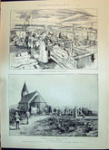 Old 1900 Hospital Ship Lismore Castle Church Battle Dundee Davis Toot Victorian