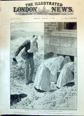 Old 1900 Scene Bombardment Ladysmith Sisters Nuns Dick-Cunyngham Conv Victorian