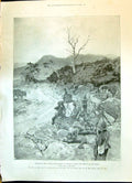 Old 1900 Bivouac King'S Royal Rifles War Tugela Kekewich Bugle Dunne Victorian