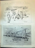 Old 1900 General Bulller Natal War Boer Prisoners Dundonald Pontoon K Victorian