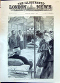 Old 1900 Prince Wales Visit Hospital Ship Princess Southampton War Pa Victorian